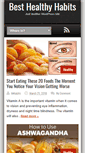 Mobile Screenshot of besthealthyhabits.com